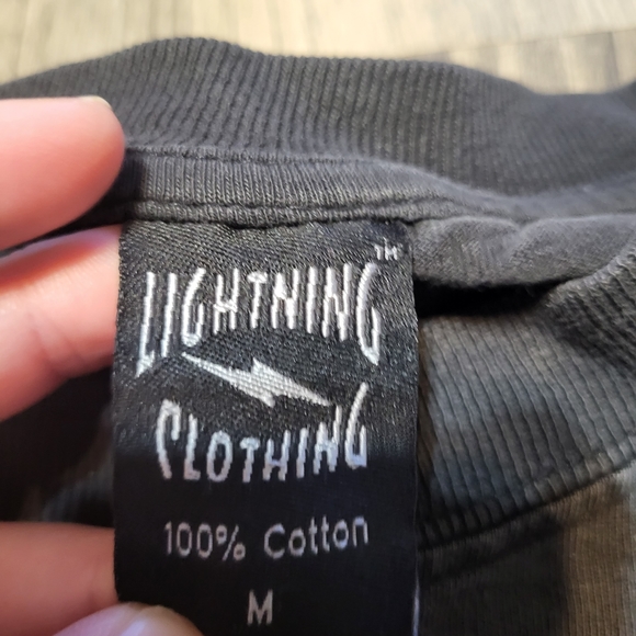 Vtg Lightning Clothing Milwaukee WI V Twin Classic Ride Of The Century Sz Medium - Picture 6 of 6